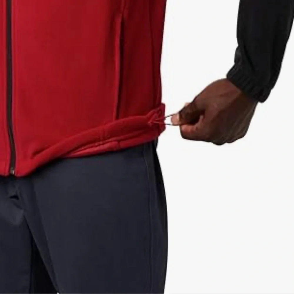 NWT Men’s Columbia NCAA Oklahoma Sooners Flanker III Fleece Jacket Small